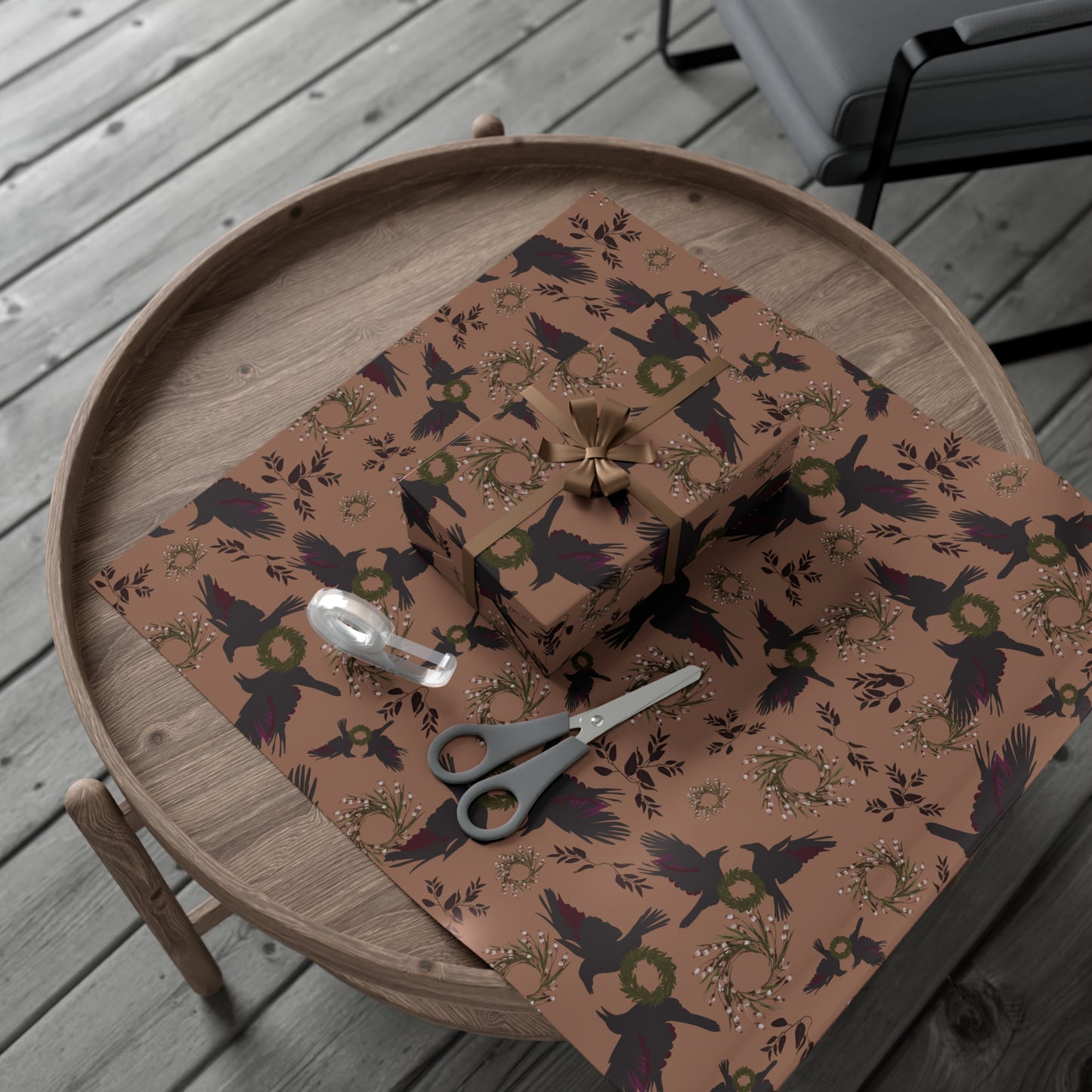 Autumn Raven Gift Wrap Papers