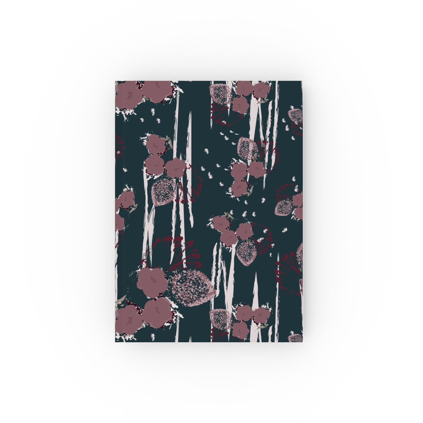 Retro Winterberry Hard Backed Journal