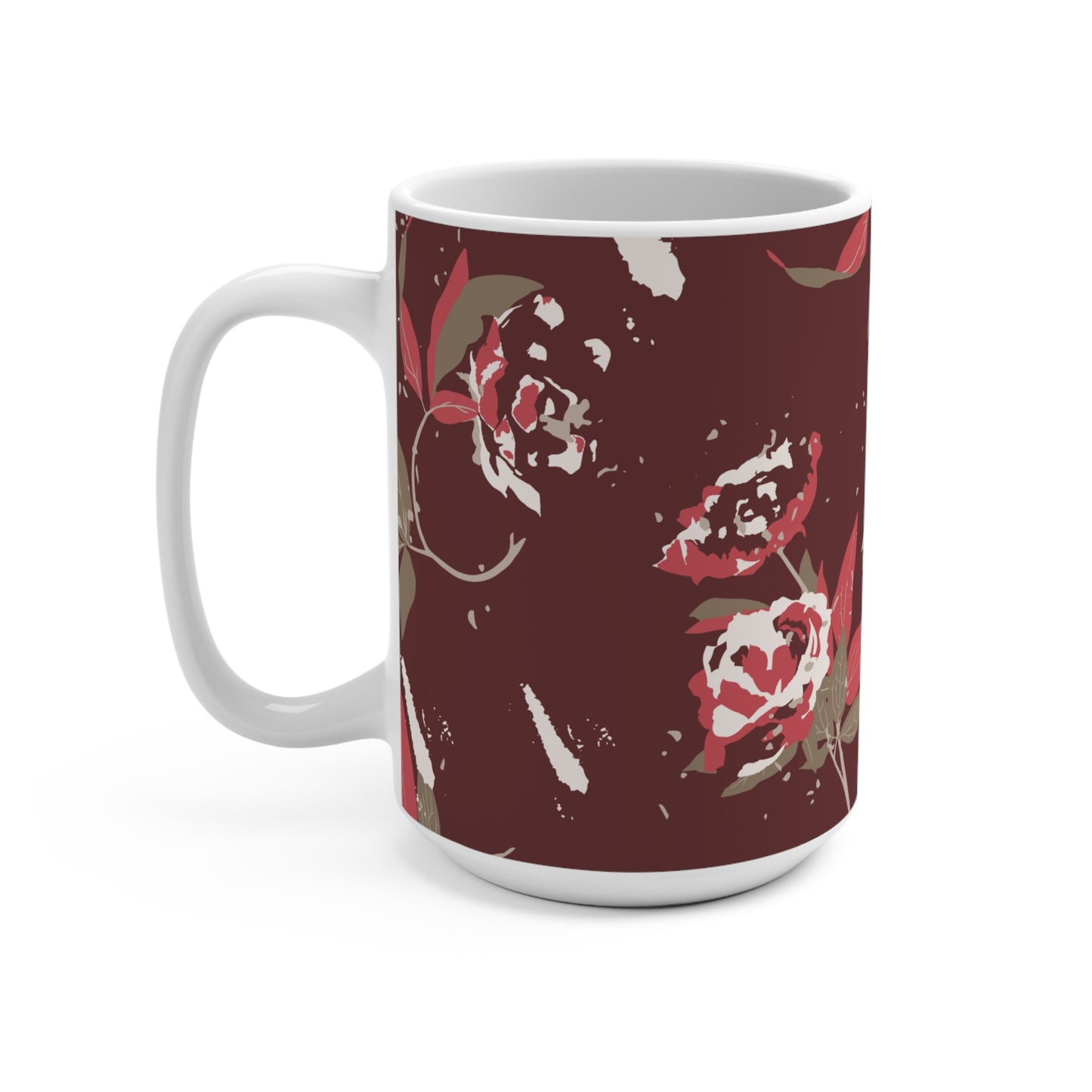 Harvest Rose Mug 15oz