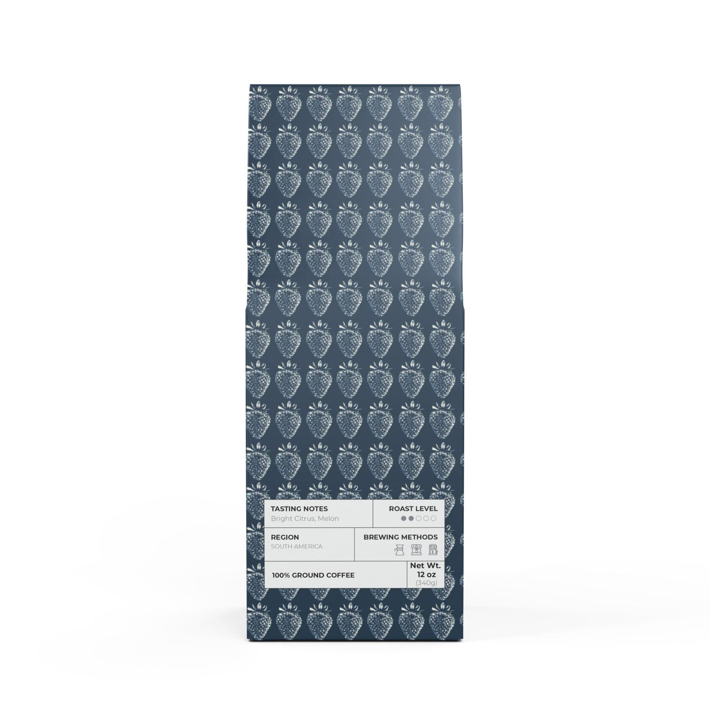 Colombia Single Origin Coffee (Light-Medium Roast) with Bluejean Berry print