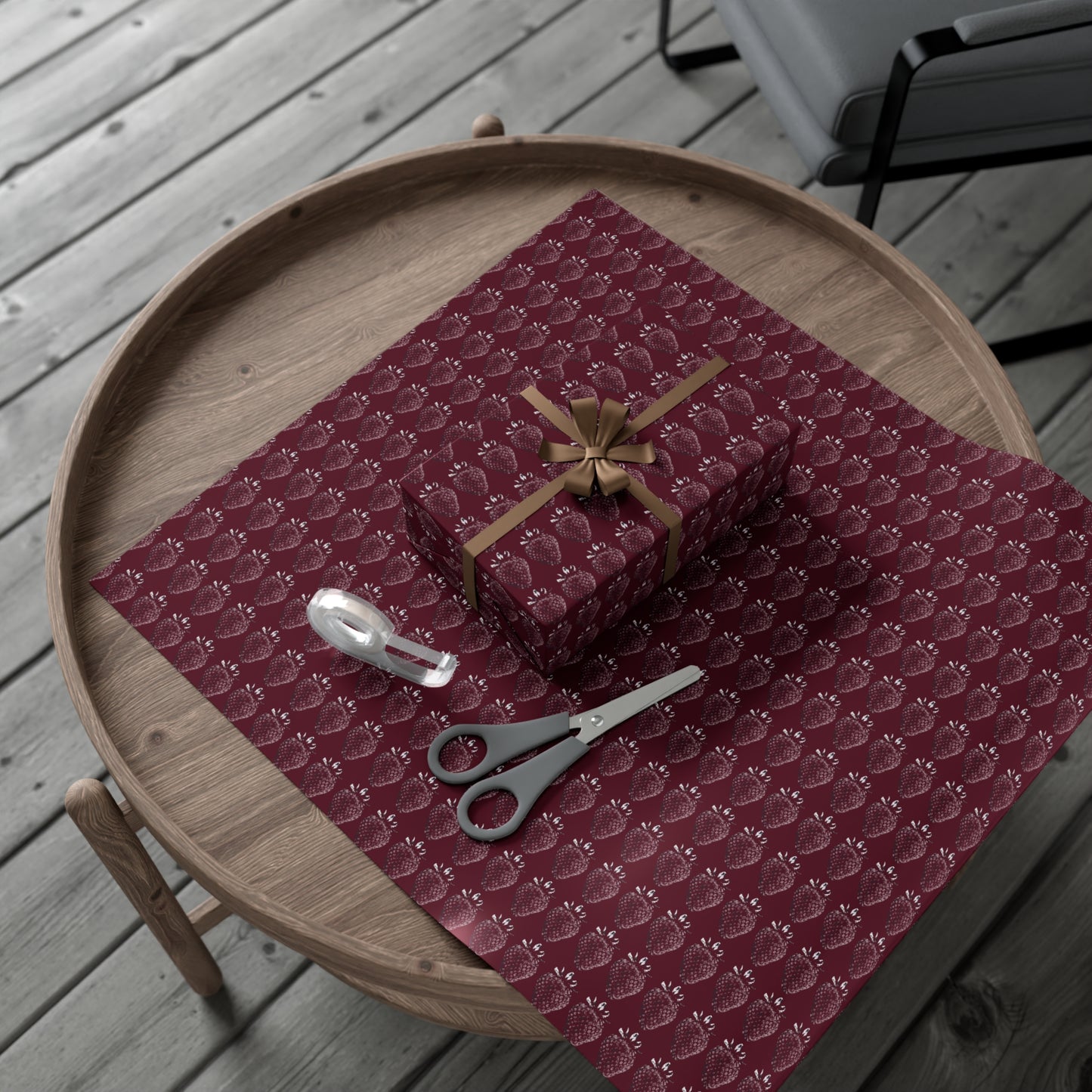Wrapping Papers Christmas Winterberry