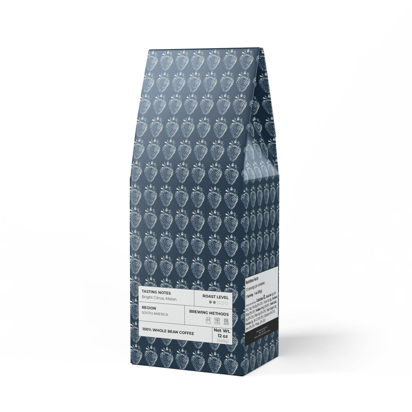 Colombia Single Origin Coffee (Light-Medium Roast) with Bluejean Berry print
