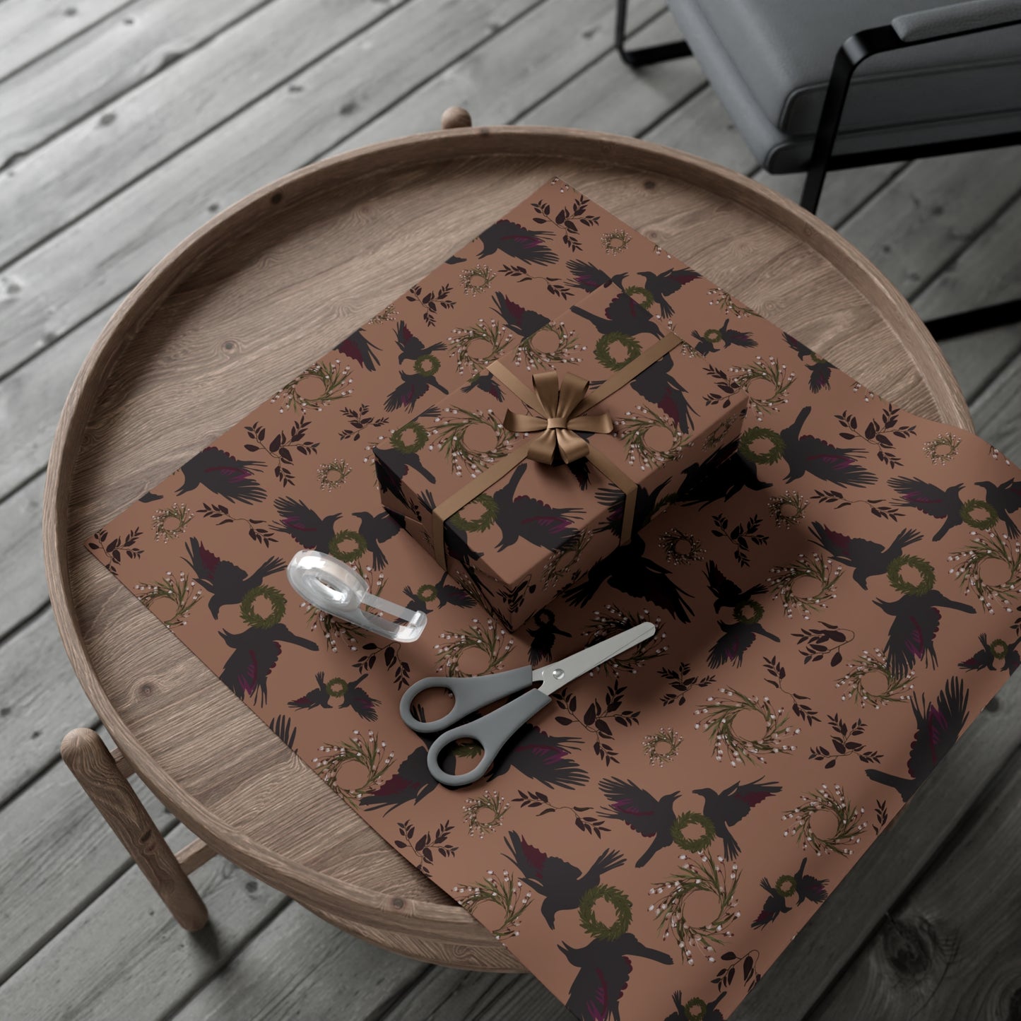 Autumn Raven Gift Wrap Papers