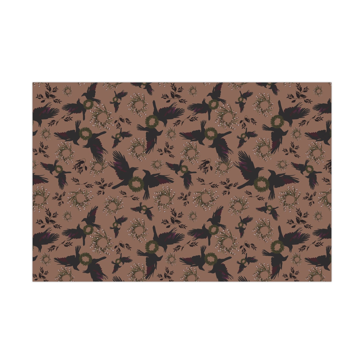 Autumn Raven Gift Wrap Papers