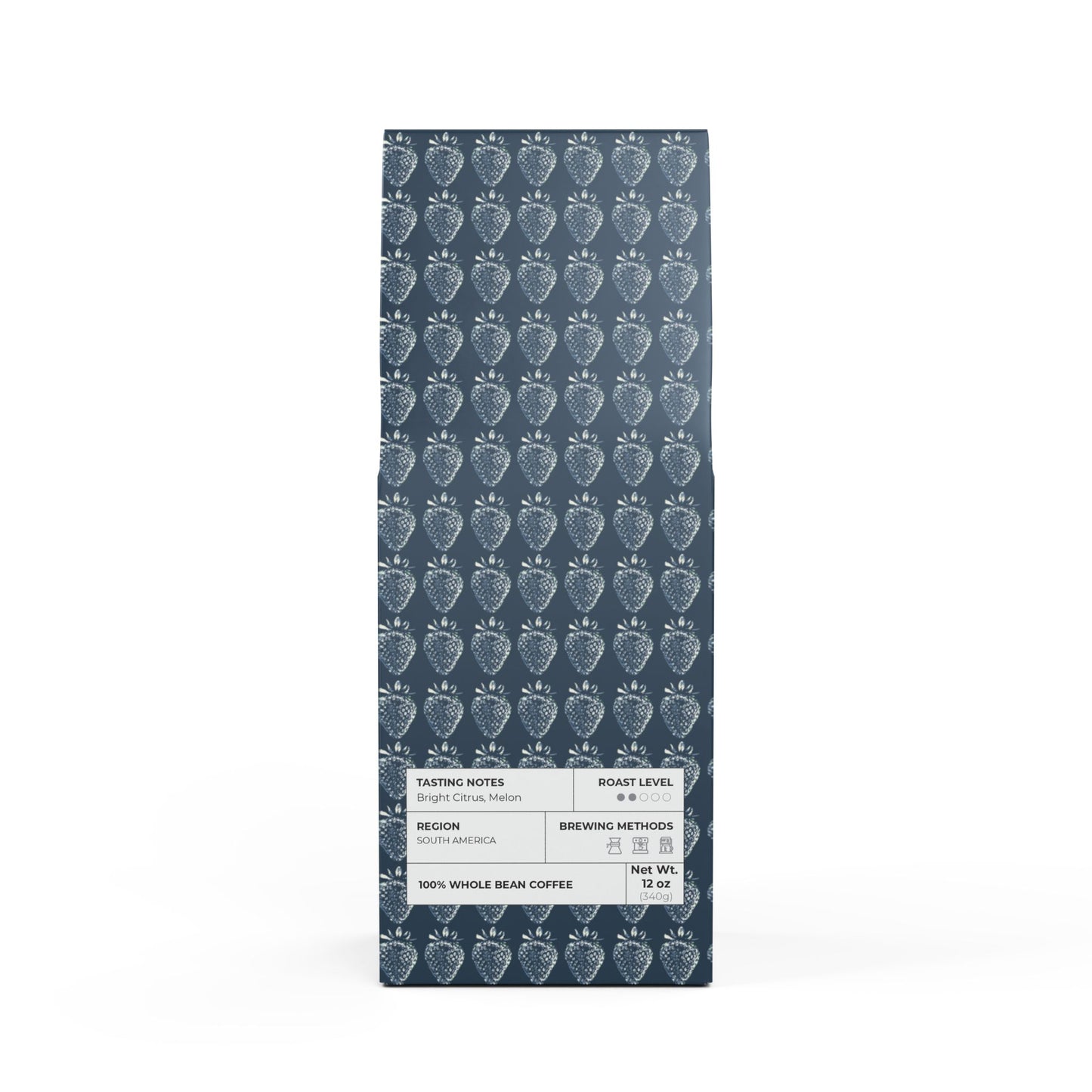 Colombia Single Origin Coffee (Light-Medium Roast) with Bluejean Berry print