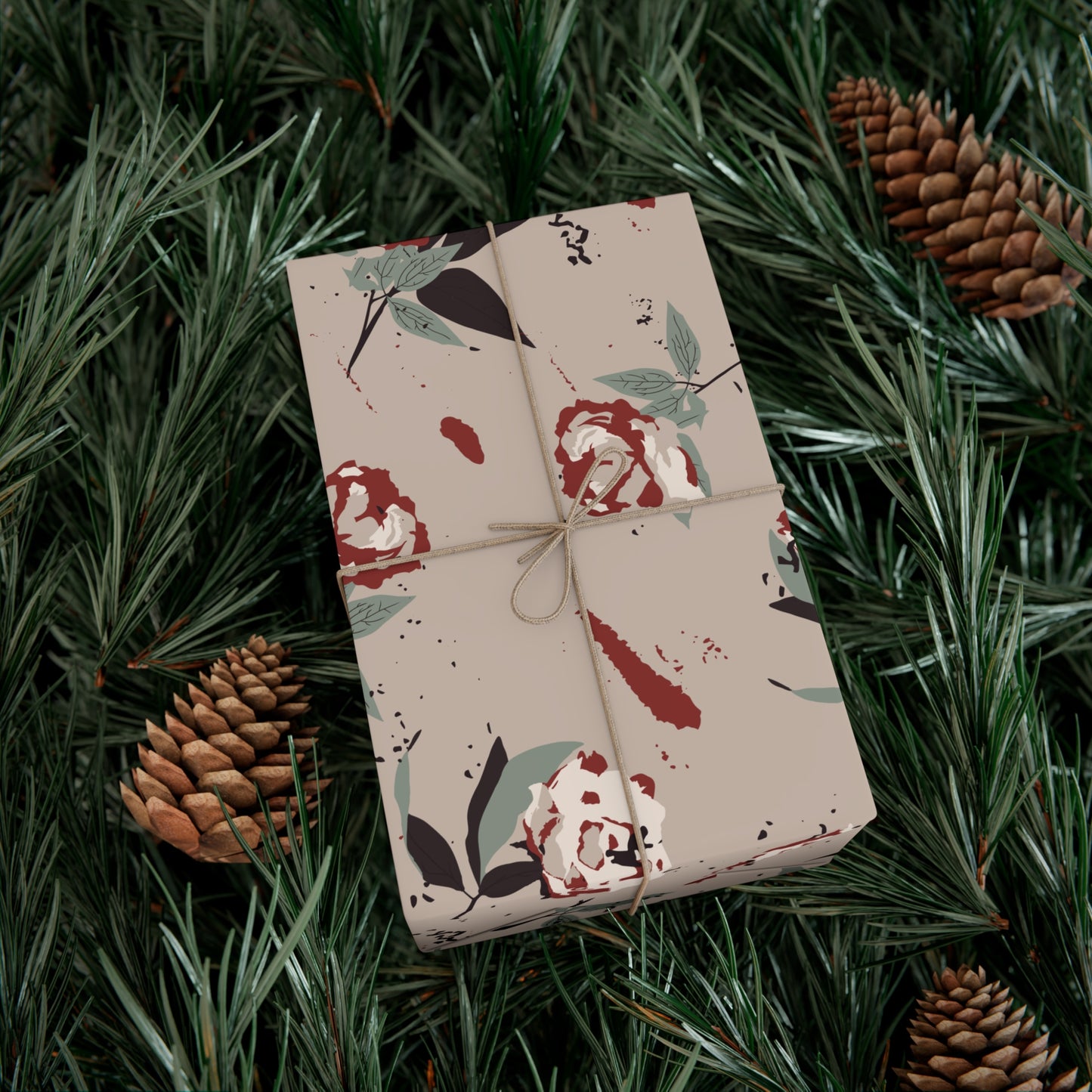 Gift Wrap Papers - Vintage Rose