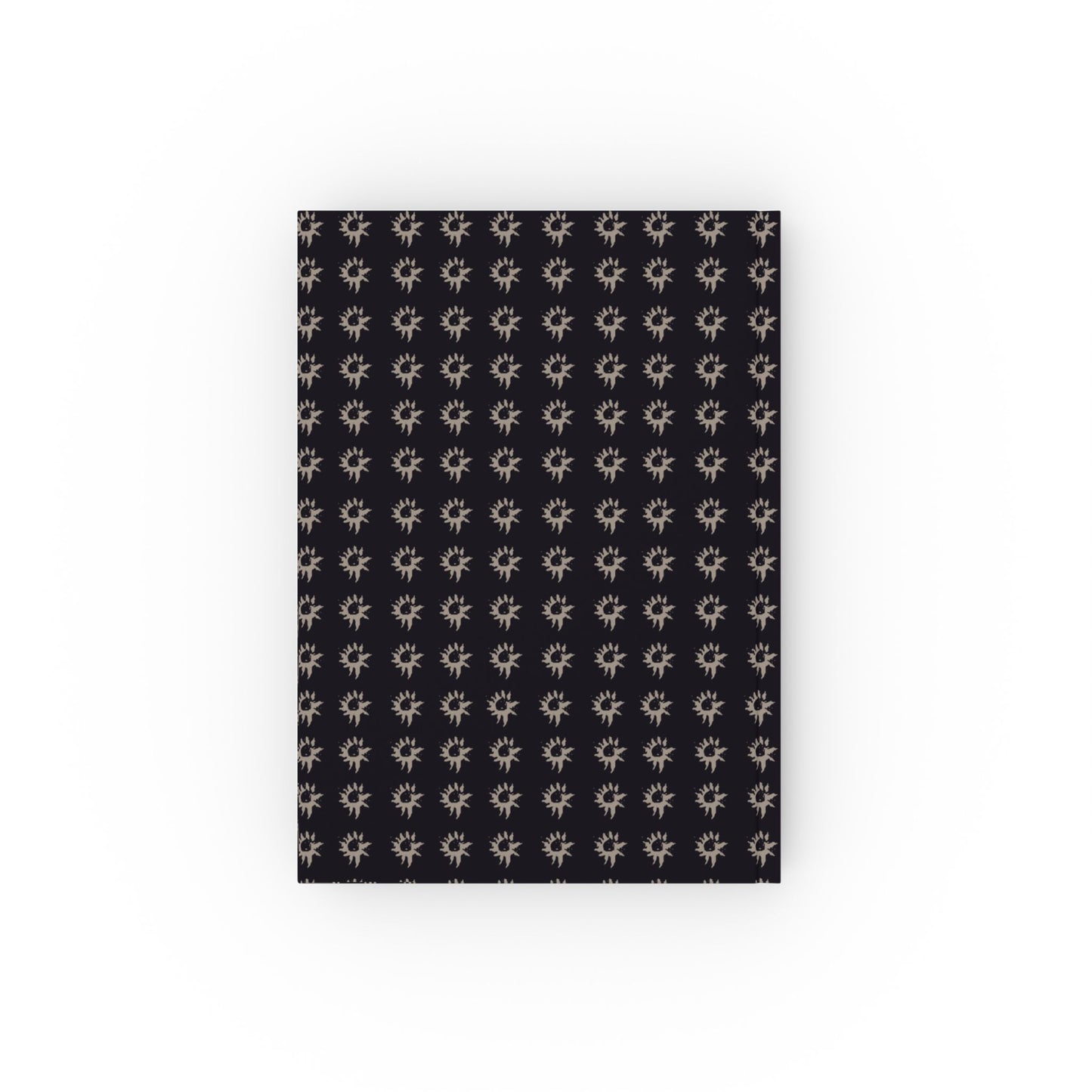 Black Geo Star Hard Backed Journal