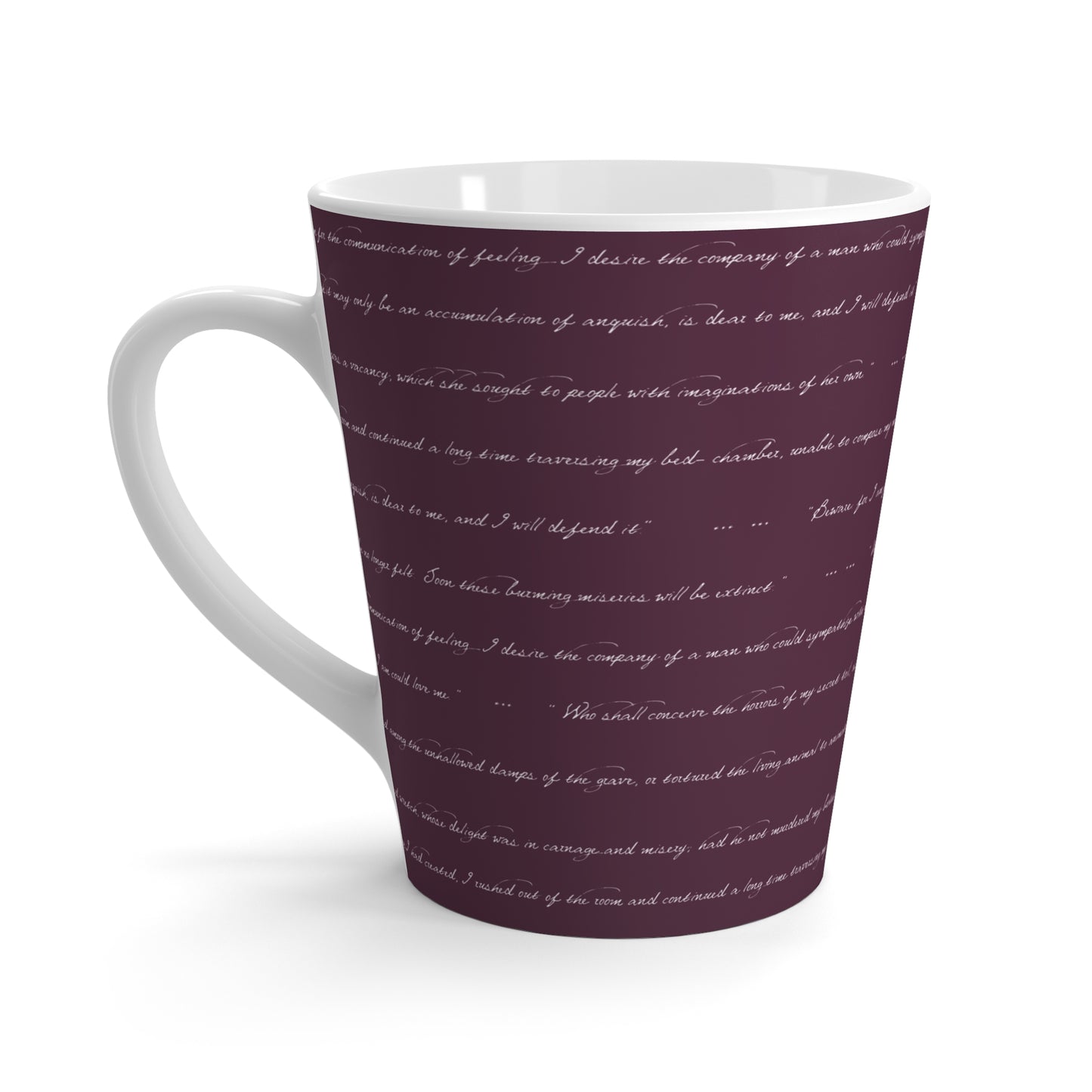 Latte Mug : Monstrous Lament print