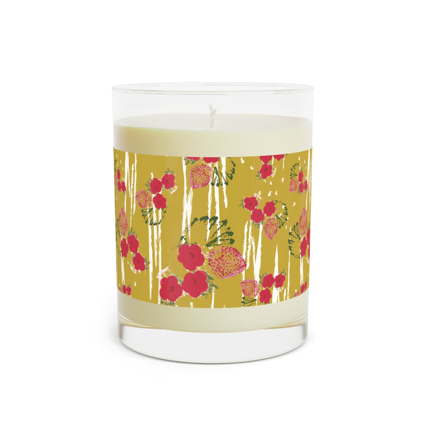 Chartreuse Berry Scented Candle - Full Glass, 11oz