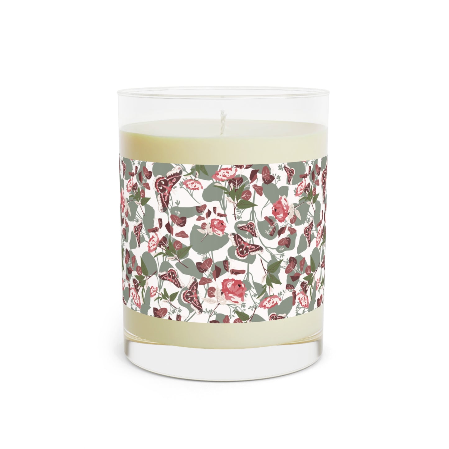 Spring Moth Scented Candle- Full Glass, 11oz