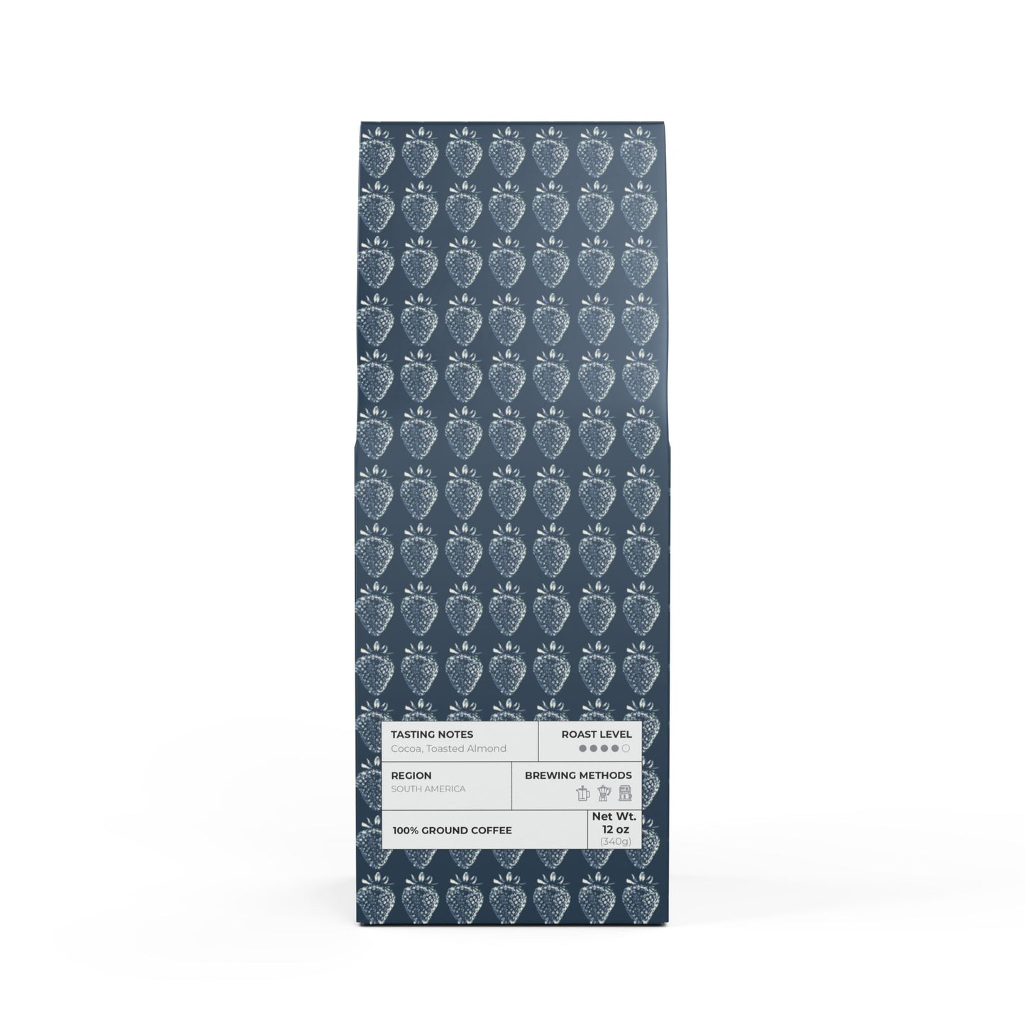Cascades Coffee Blend (Medium-Dark Roast)with Bluejean Berry print
