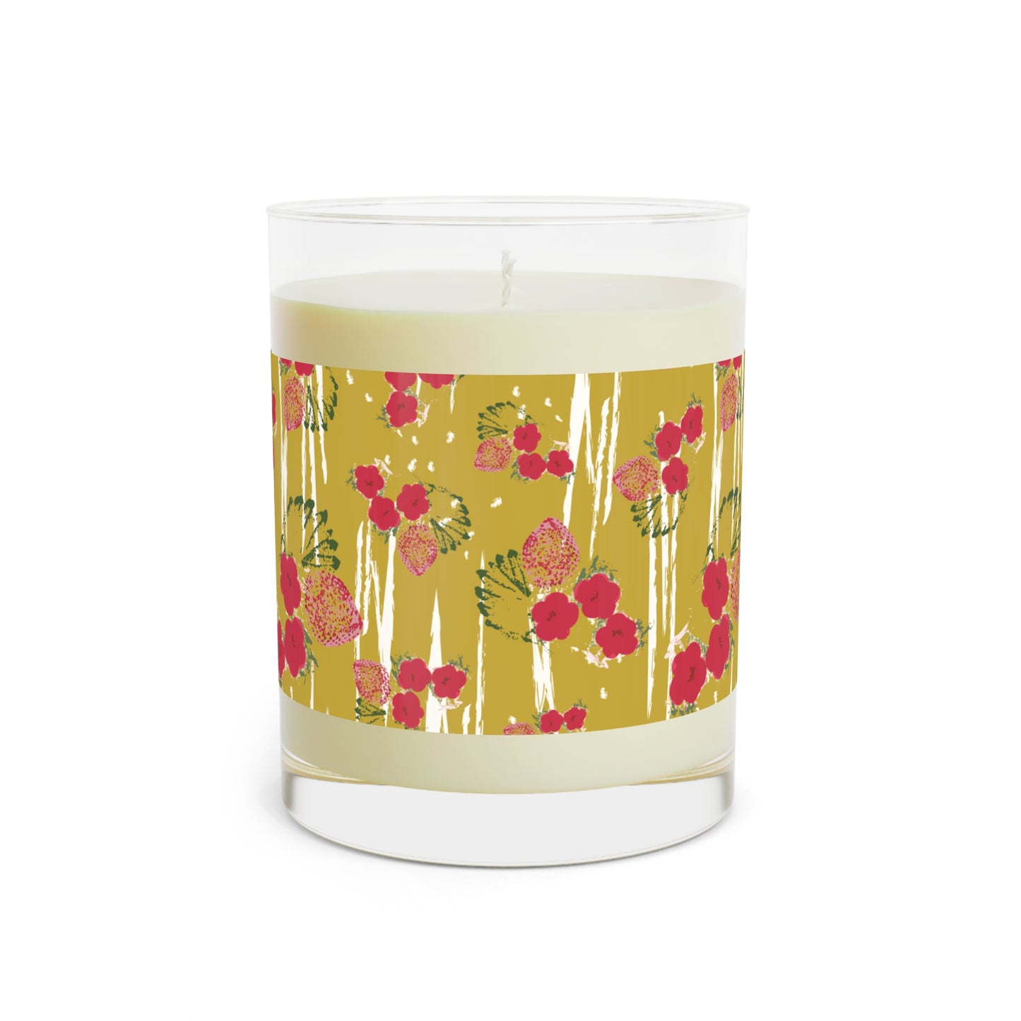 Chartreuse Berry Scented Candle - Full Glass, 11oz