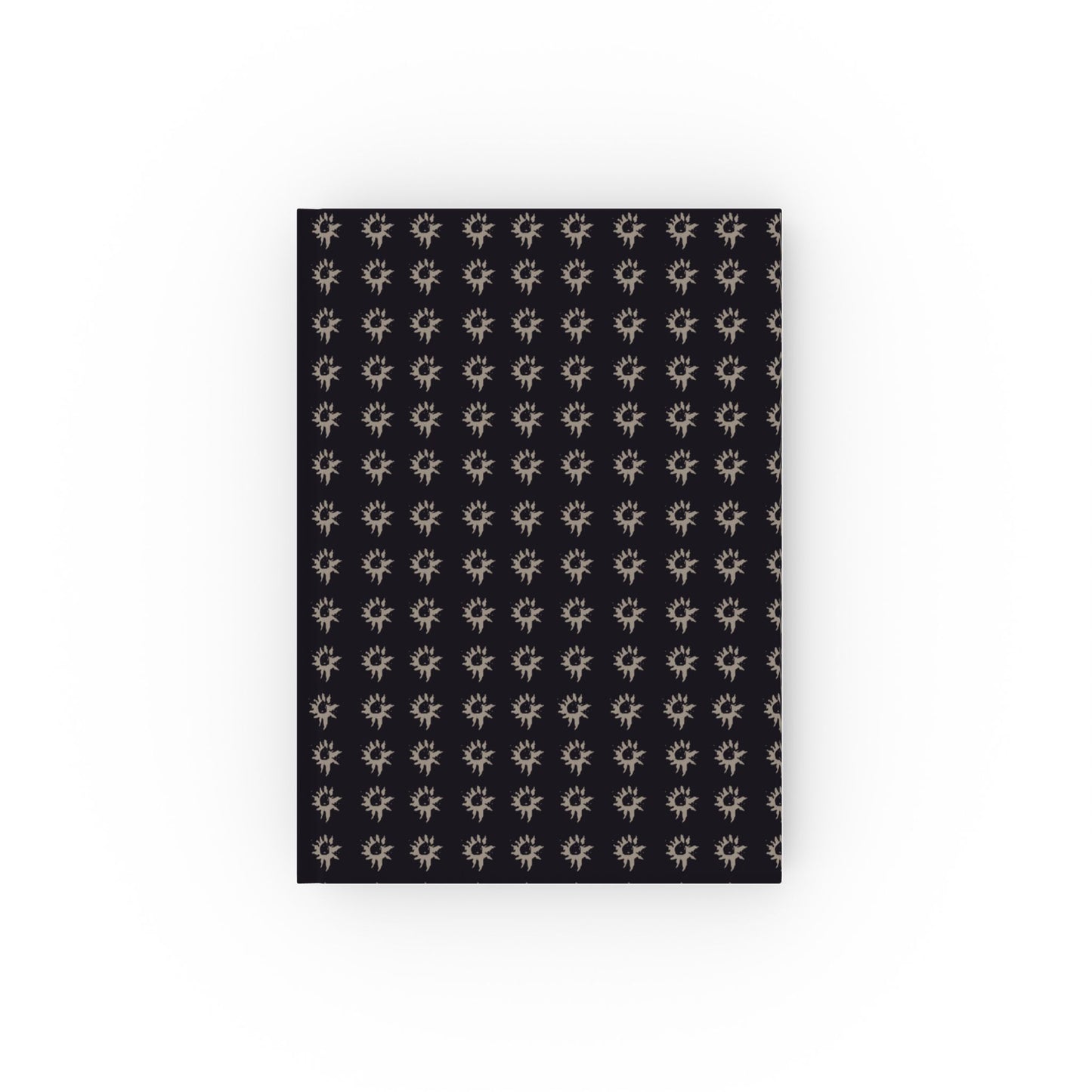 Black Geo Star Hard Backed Journal