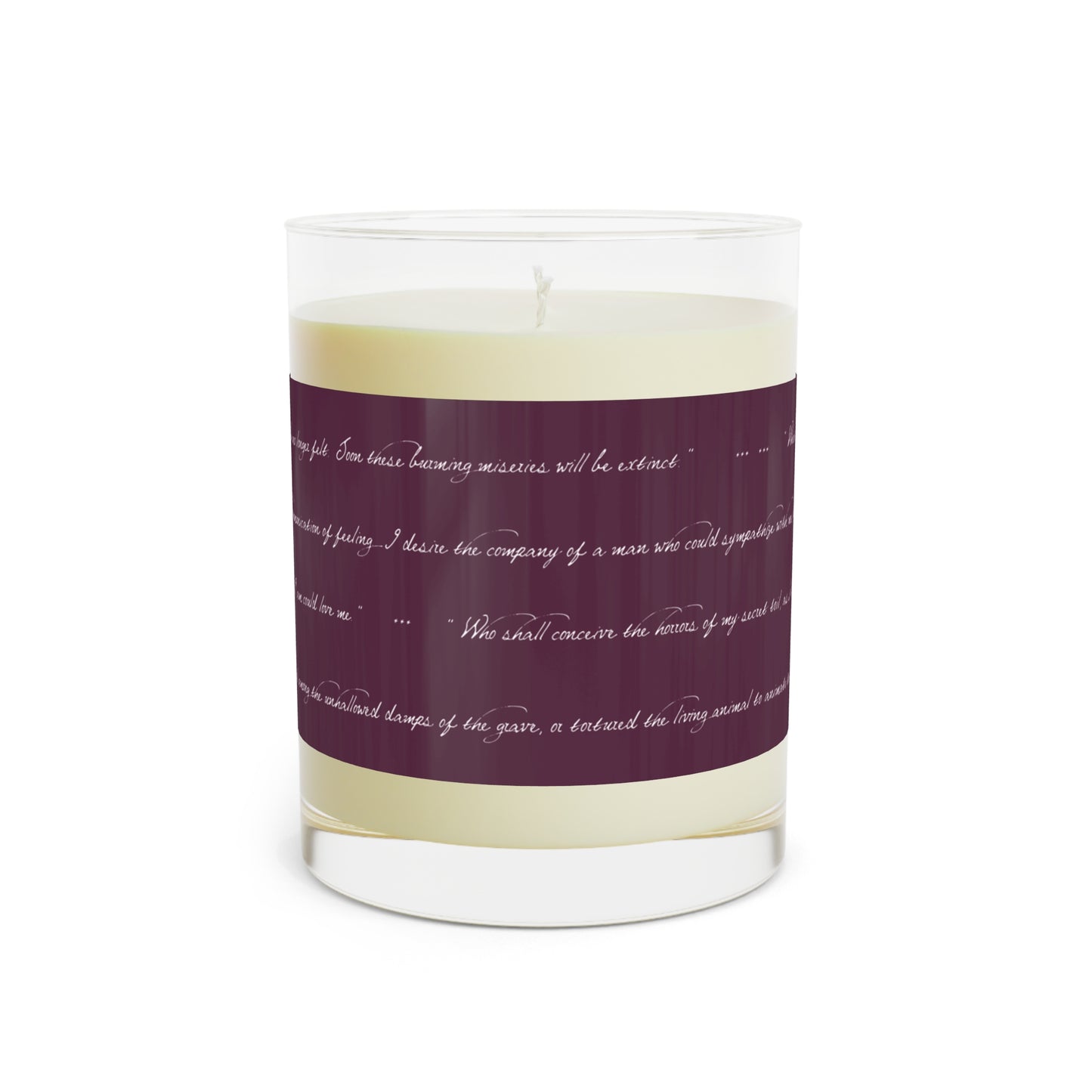 Monstrous Lament Scented Candle - Full Glass, 11oz