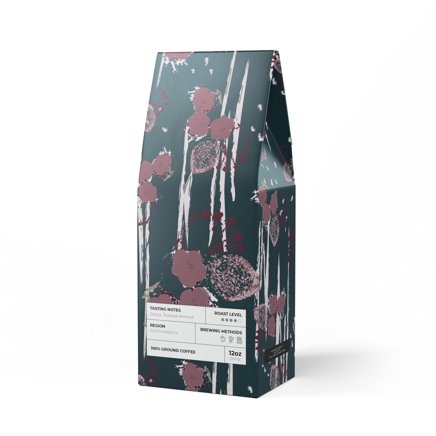 Cascades Coffee Blend (Medium-Dark Roast): Winterberry Print