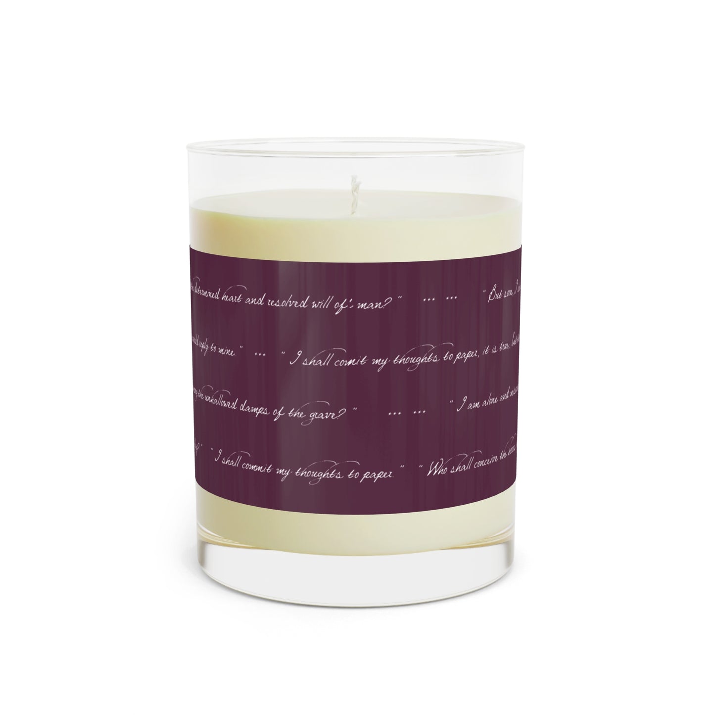 Monstrous Lament Scented Candle - Full Glass, 11oz