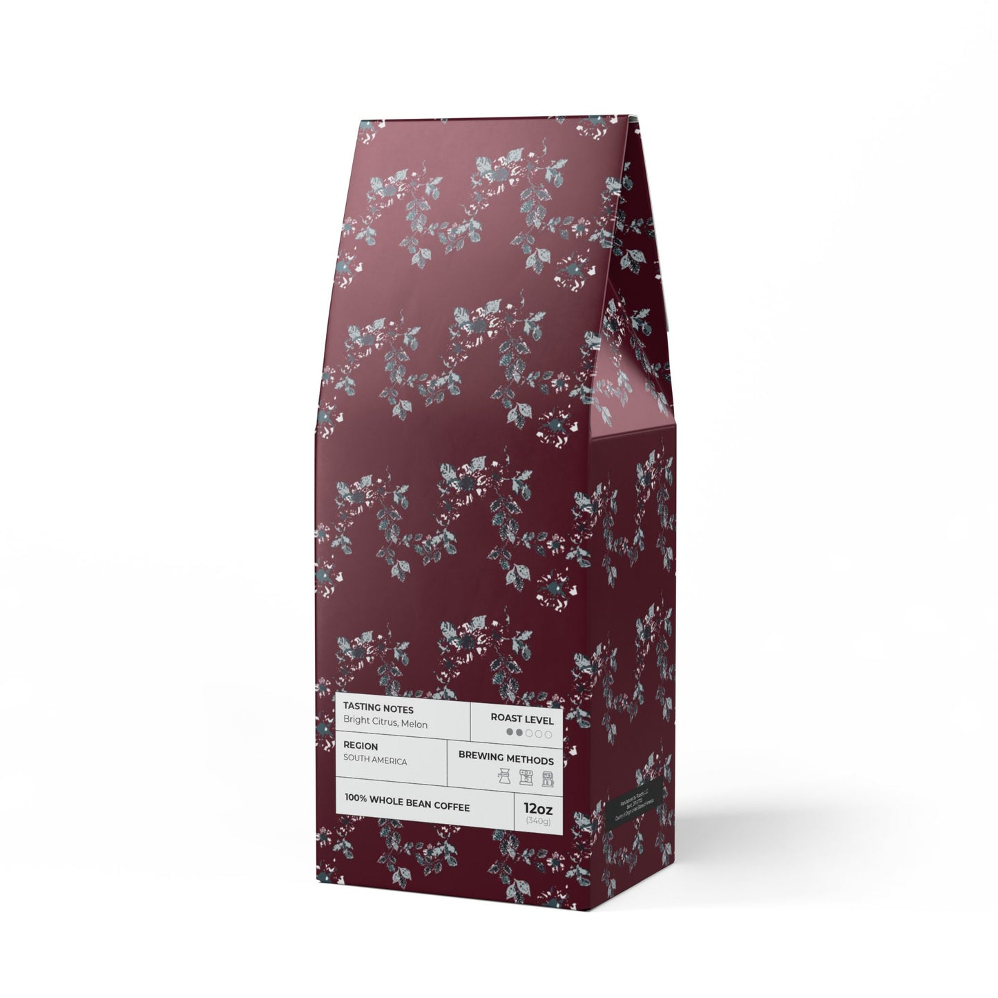 Colombia Single Origin Coffee (Light-Medium Roast) : Santa Berry print