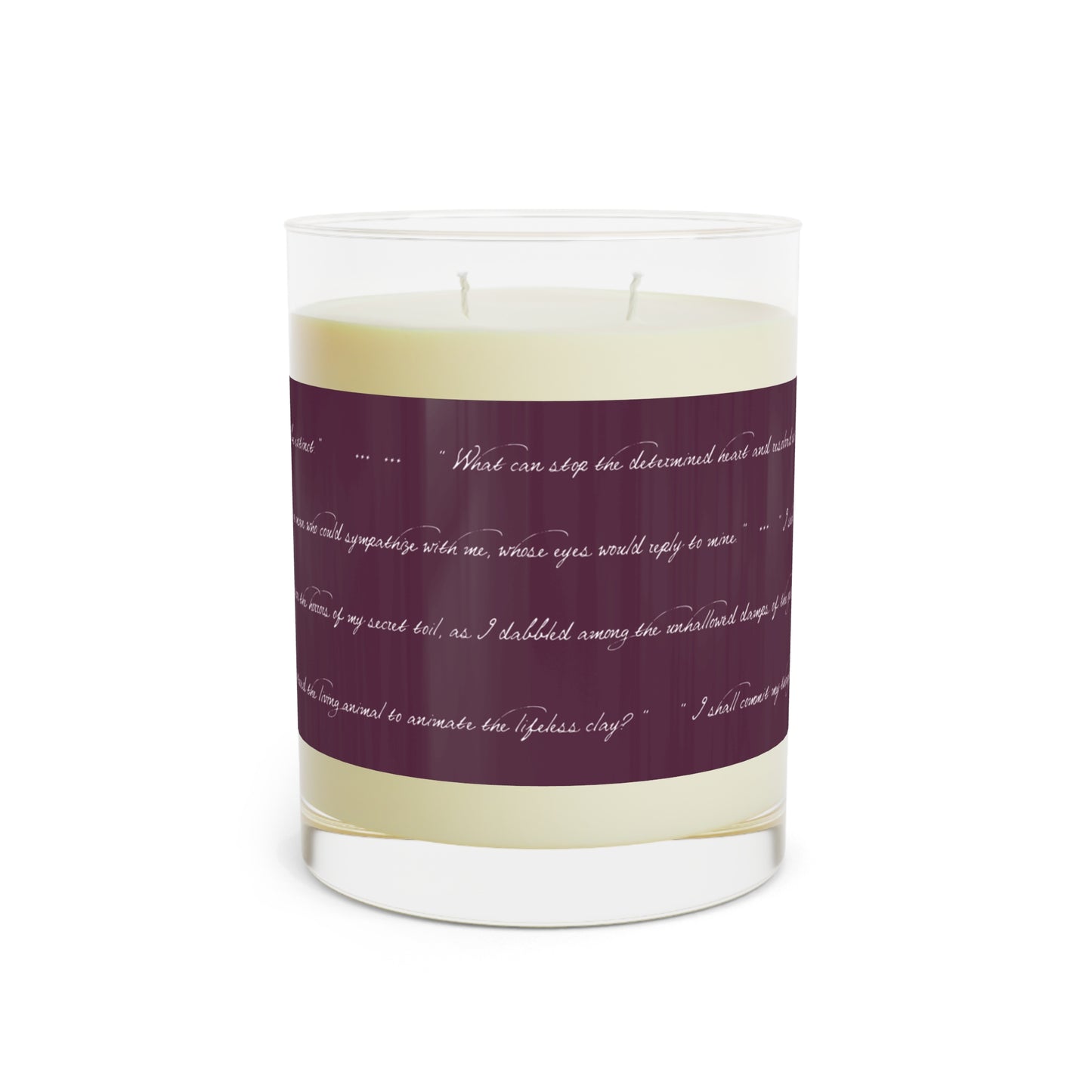 Monstrous Lament Scented Candle - Full Glass, 11oz