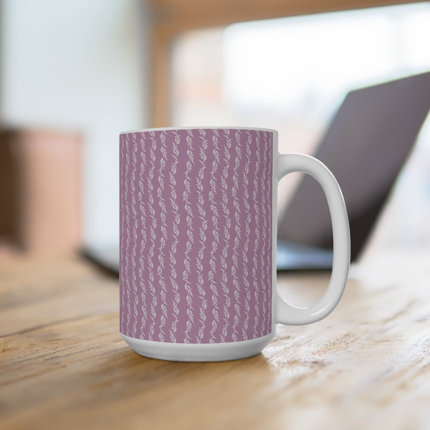 Lavender Vines Mug 15oz