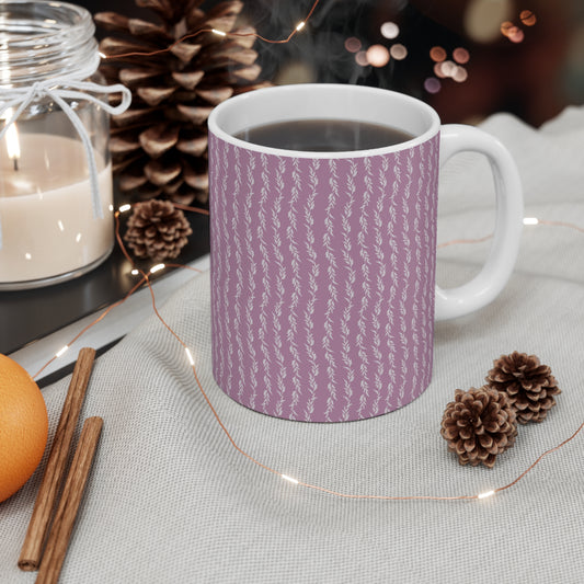 Lavender Vines Mug 11oz