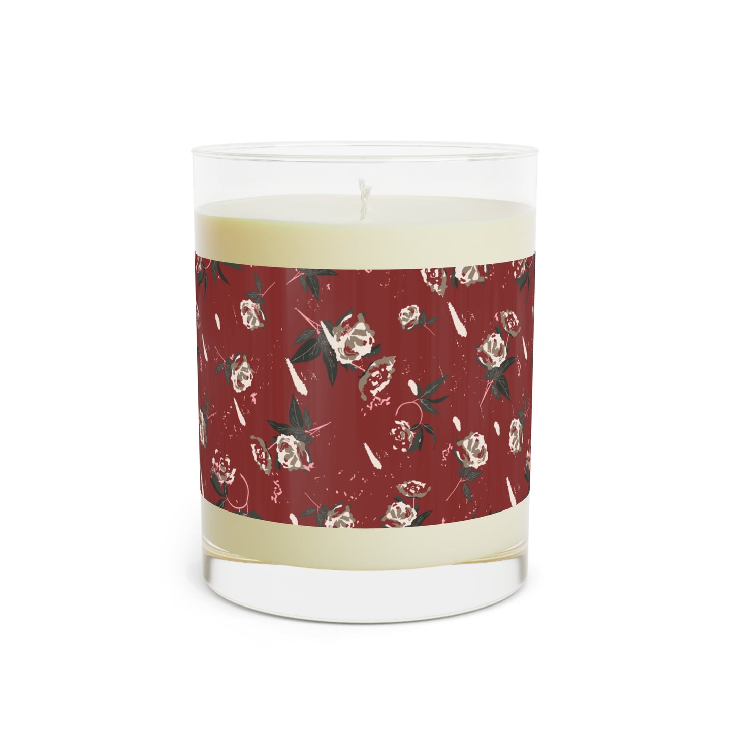 Christmas Rose Scented Candle - Full Glass, 11oz