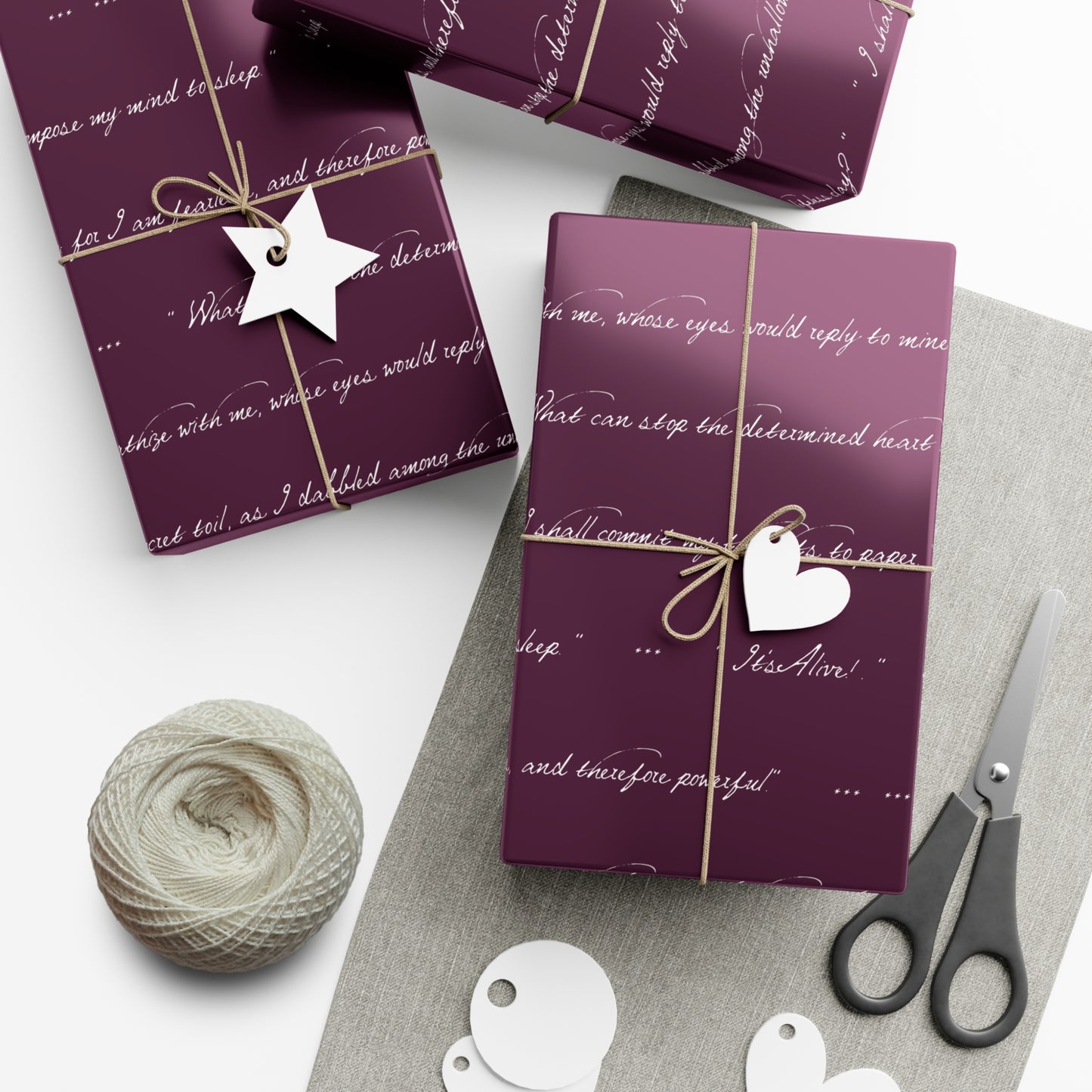 Monstrous Lament Gift Wrap Paper