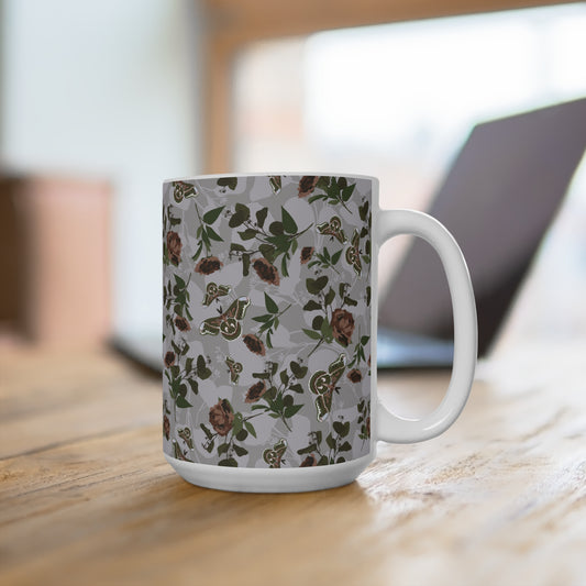 Green Moth Mug 15oz