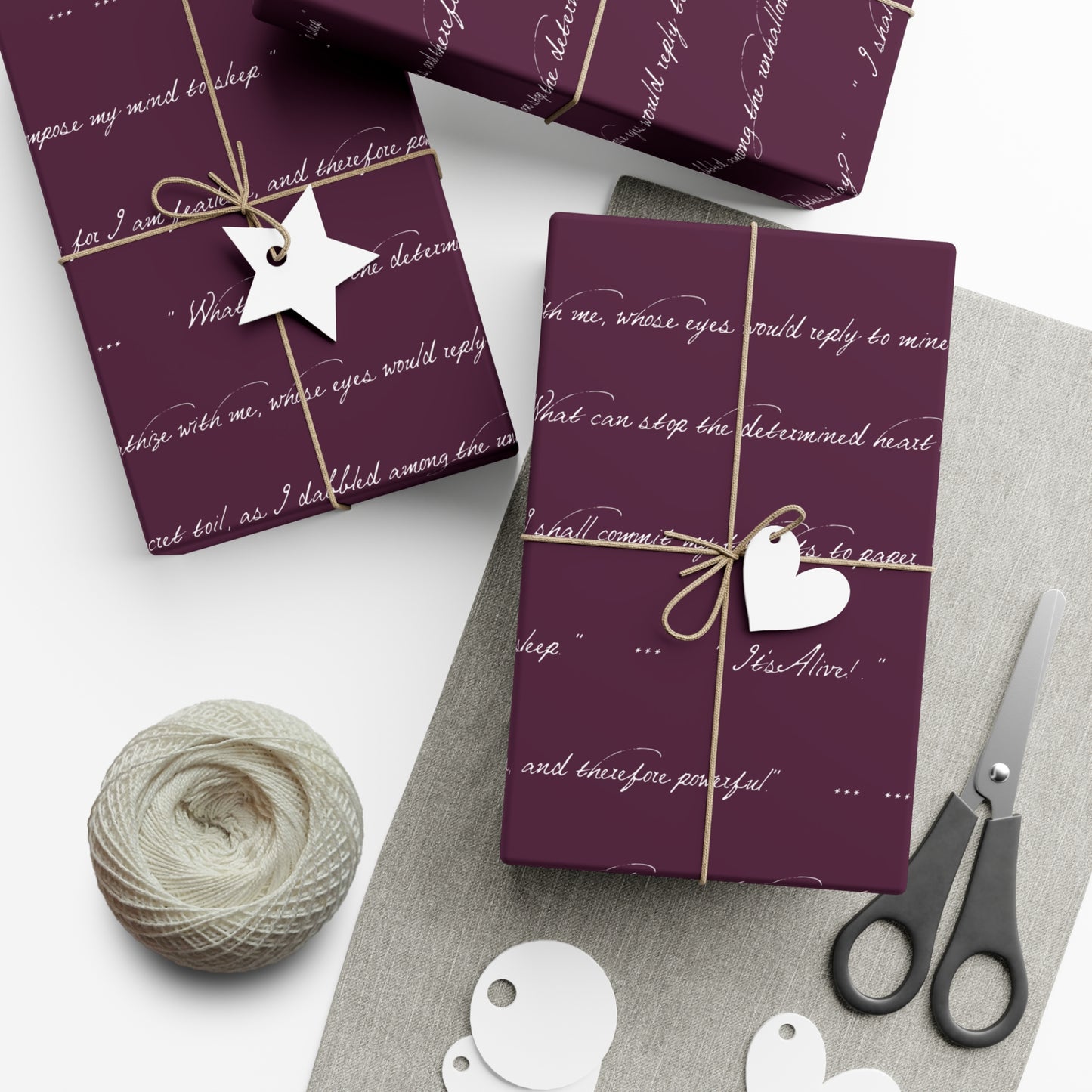 Monstrous Lament Gift Wrap Paper