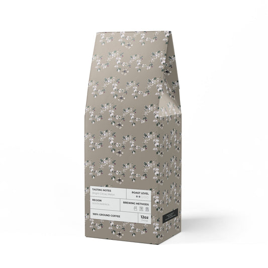 Colombia Single Origin Coffee (Light-Medium Roast):   Berry Vine Print