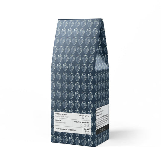 Colombia Single Origin Coffee (Light-Medium Roast) with Bluejean Berry print