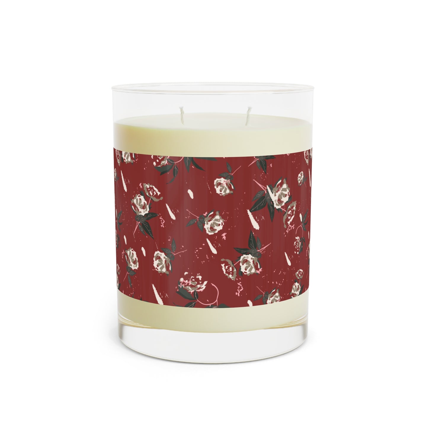 Christmas Rose Scented Candle - Full Glass, 11oz