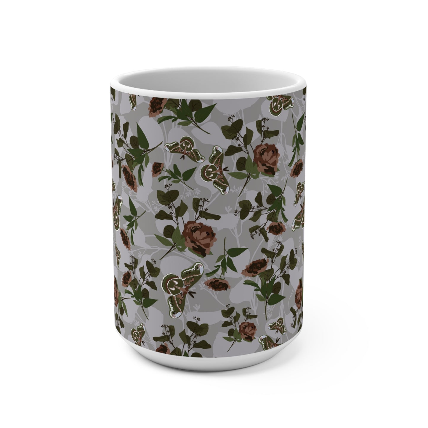 Green Moth Mug 15oz