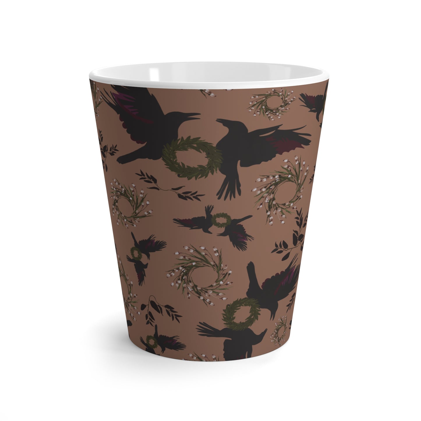 Latte Mug : Autumn Rave print