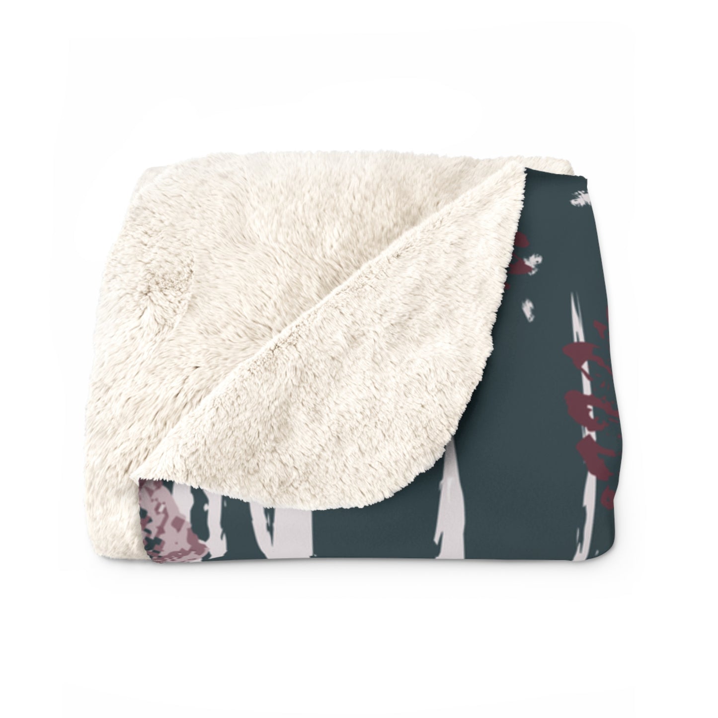 Winterberry Sherpa Fleece Blanket