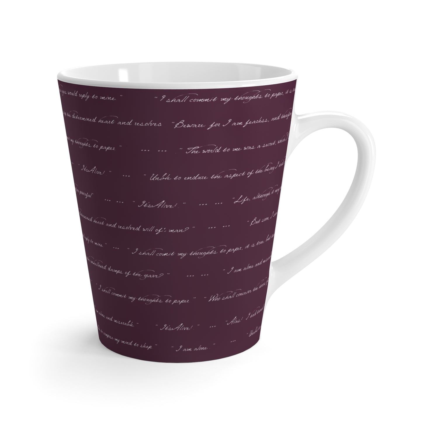 Latte Mug : Monstrous Lament print