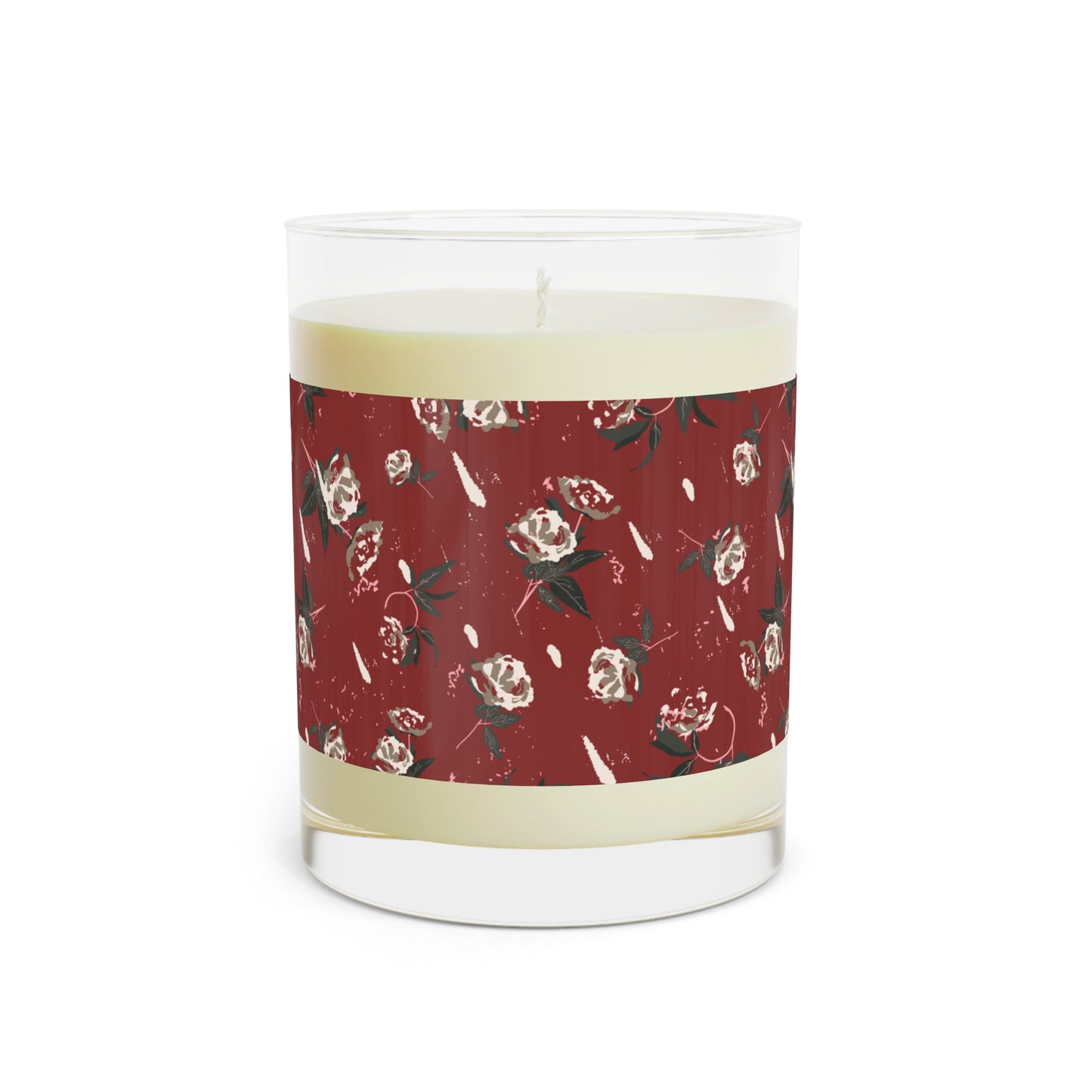 Christmas Rose Scented Candle - Full Glass, 11oz