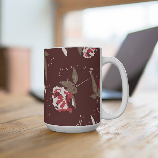 Harvest Rose Mug 15oz