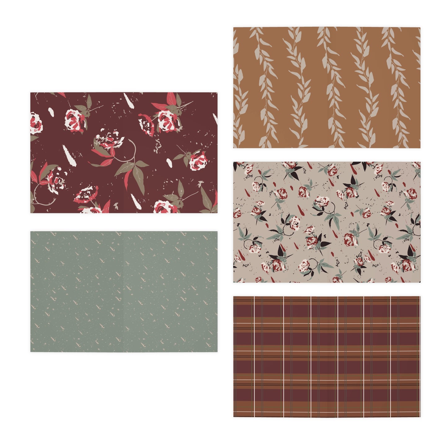 Autumn Harvest Greeting Cards (5 pack)